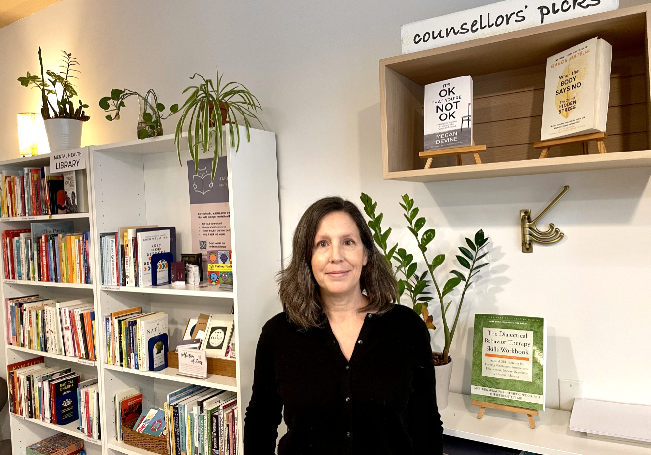 A PORTRAIT OF KATE SCOWEN, FOUNDER AND EXECUTIVE DIRECTOR OF HARD FEELINGS.